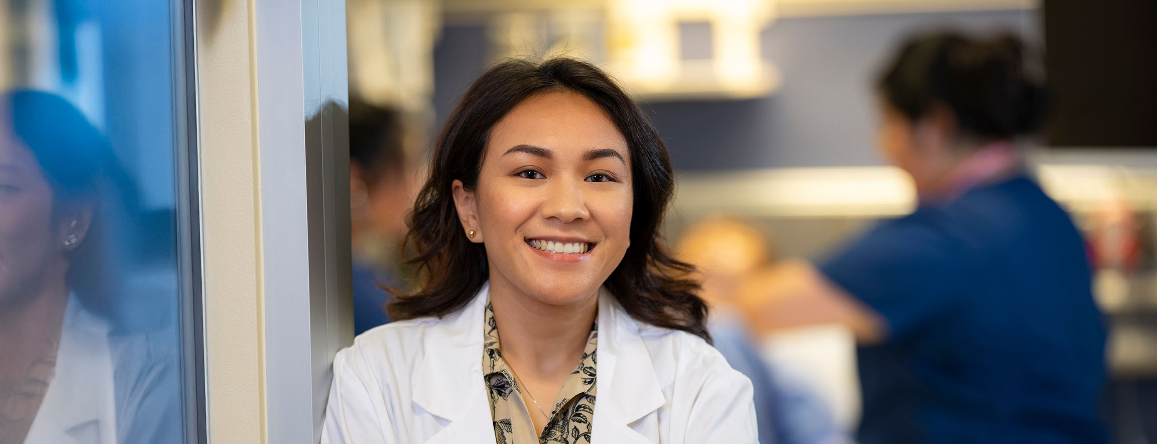 Smiling Nursing students