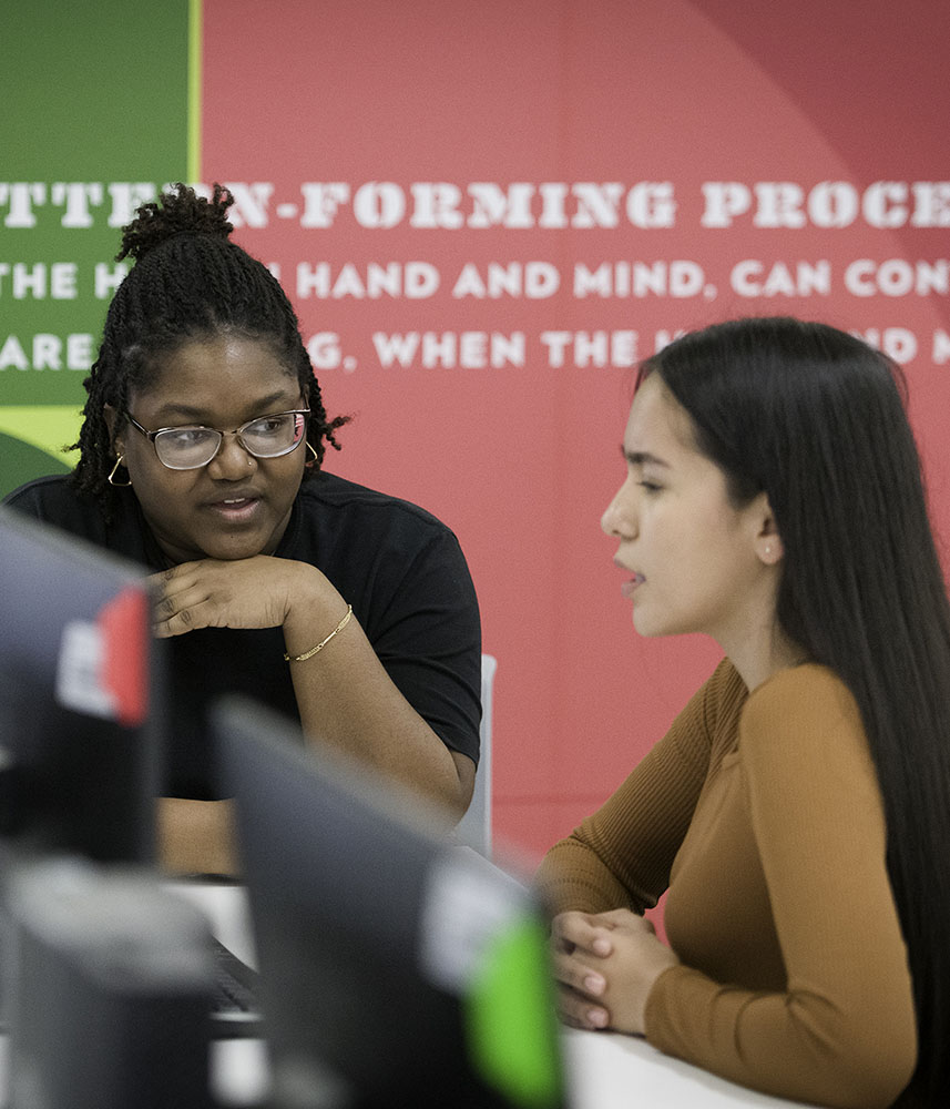 Students Studying