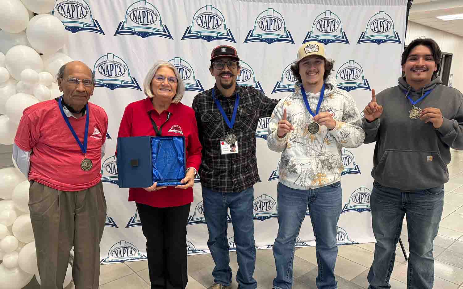 San Jac NAPTA Competition Winners
